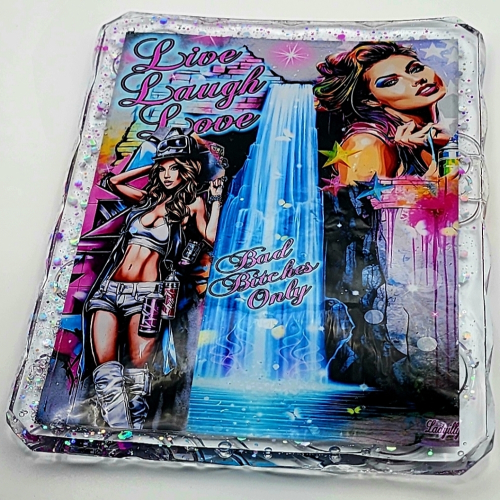 Makeup Tray or Jewelry Tray Resin art